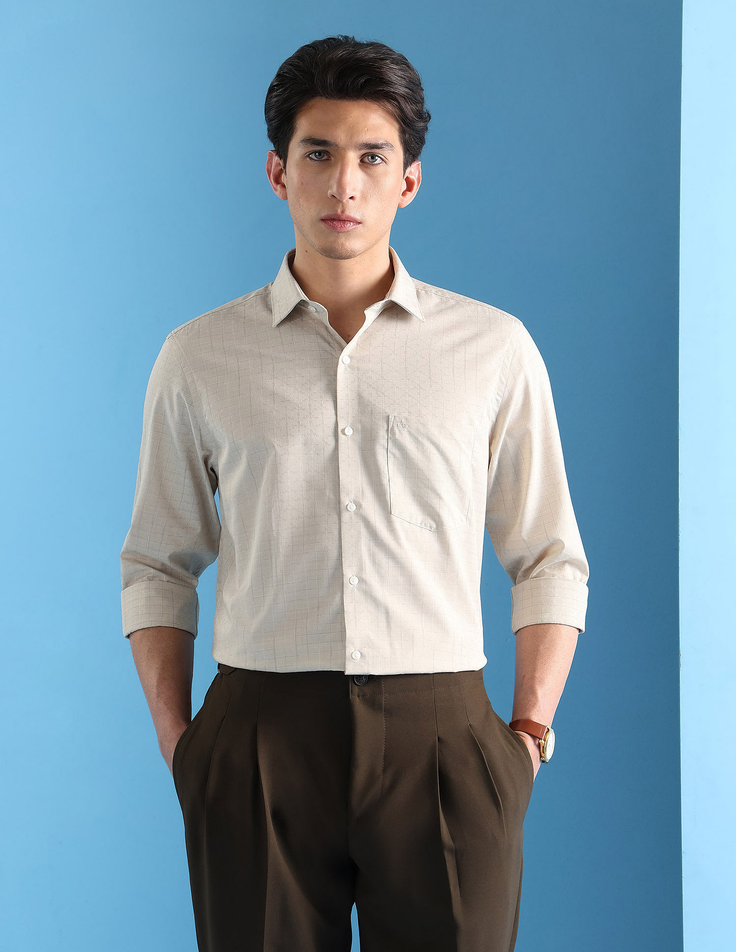 Arrow Liberty Classic Fit Dobby Velocity Shirt