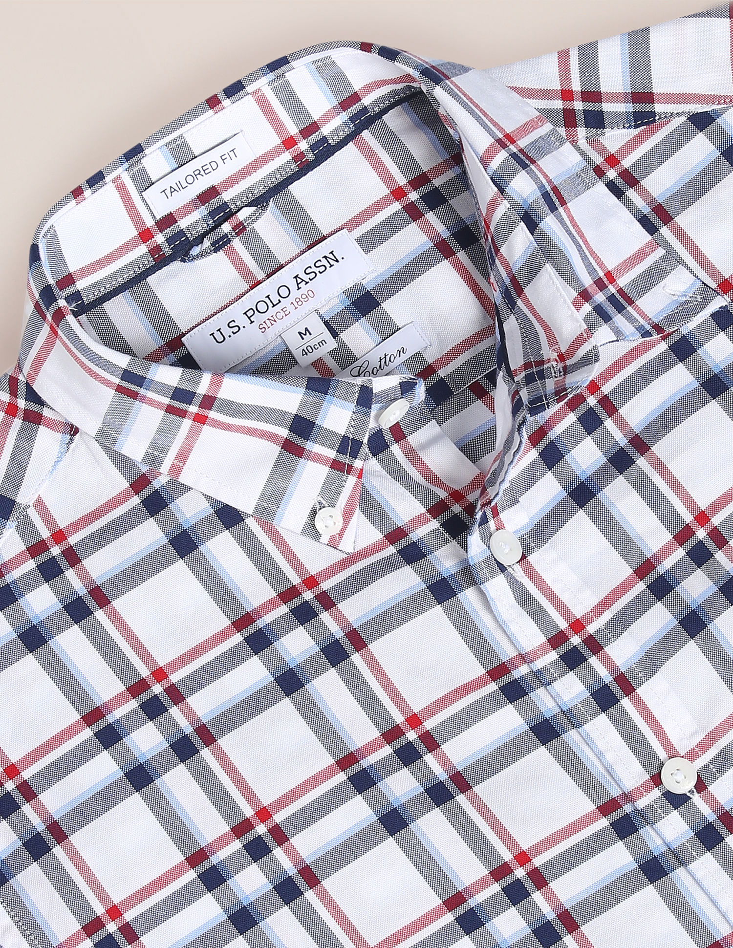 U.S. Polo Assn. Tartan Check Twill Shirt