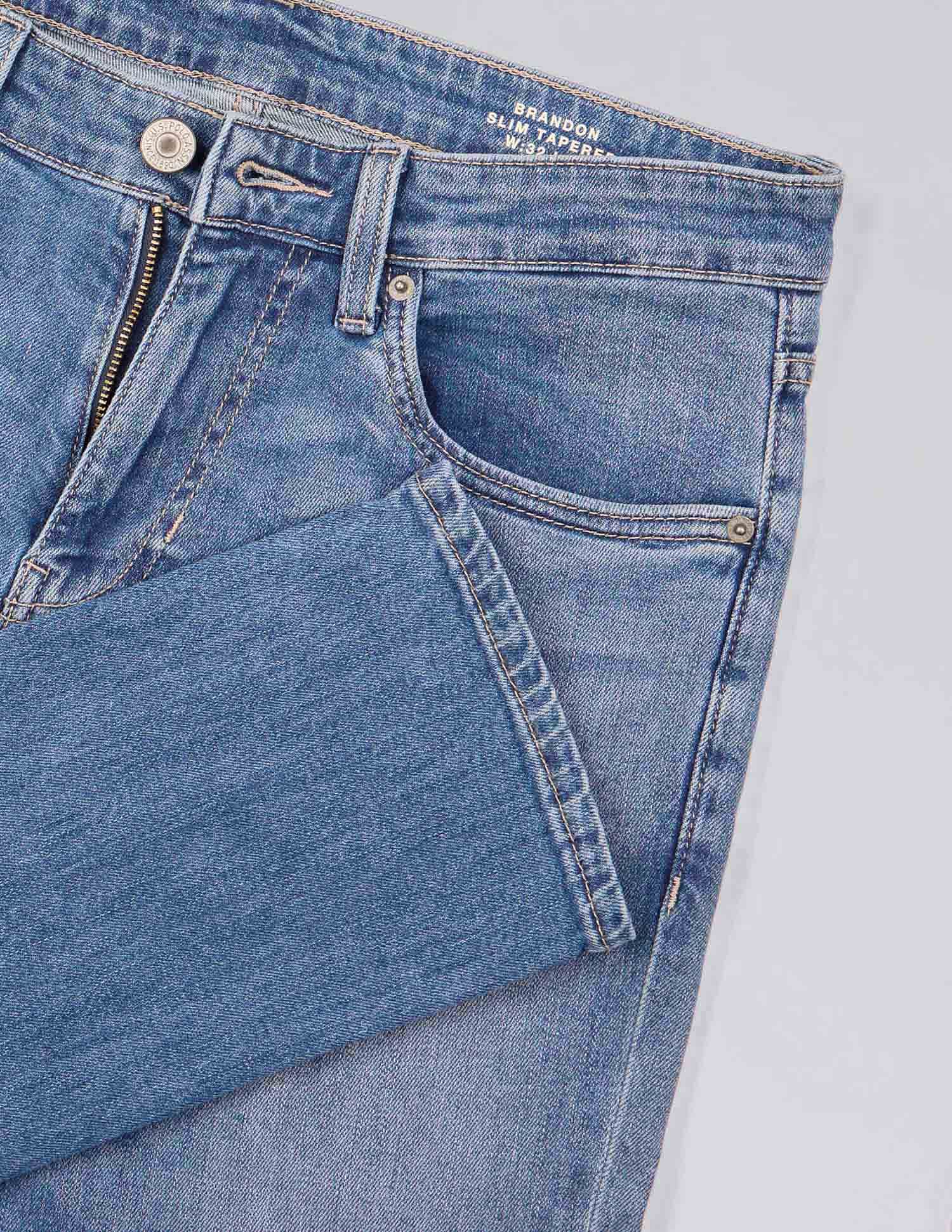 U.S. Polo Assn. Denim Co. Brandon Slim Tapered Fit Vintage Jeans