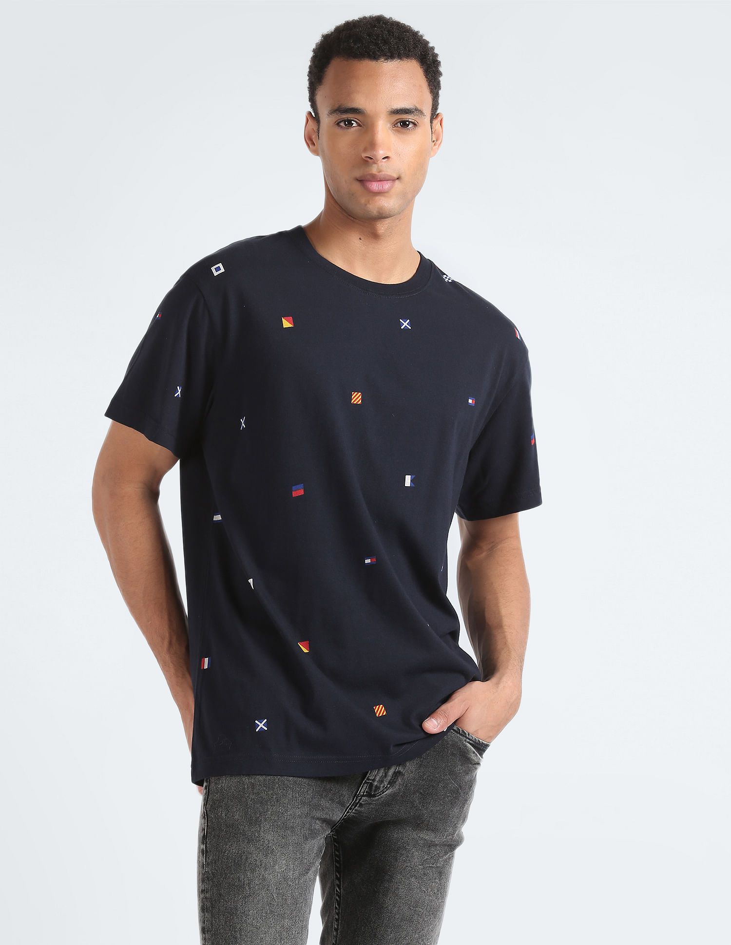 Tommy Hilfiger Critter Print Relaxed T-Shirt