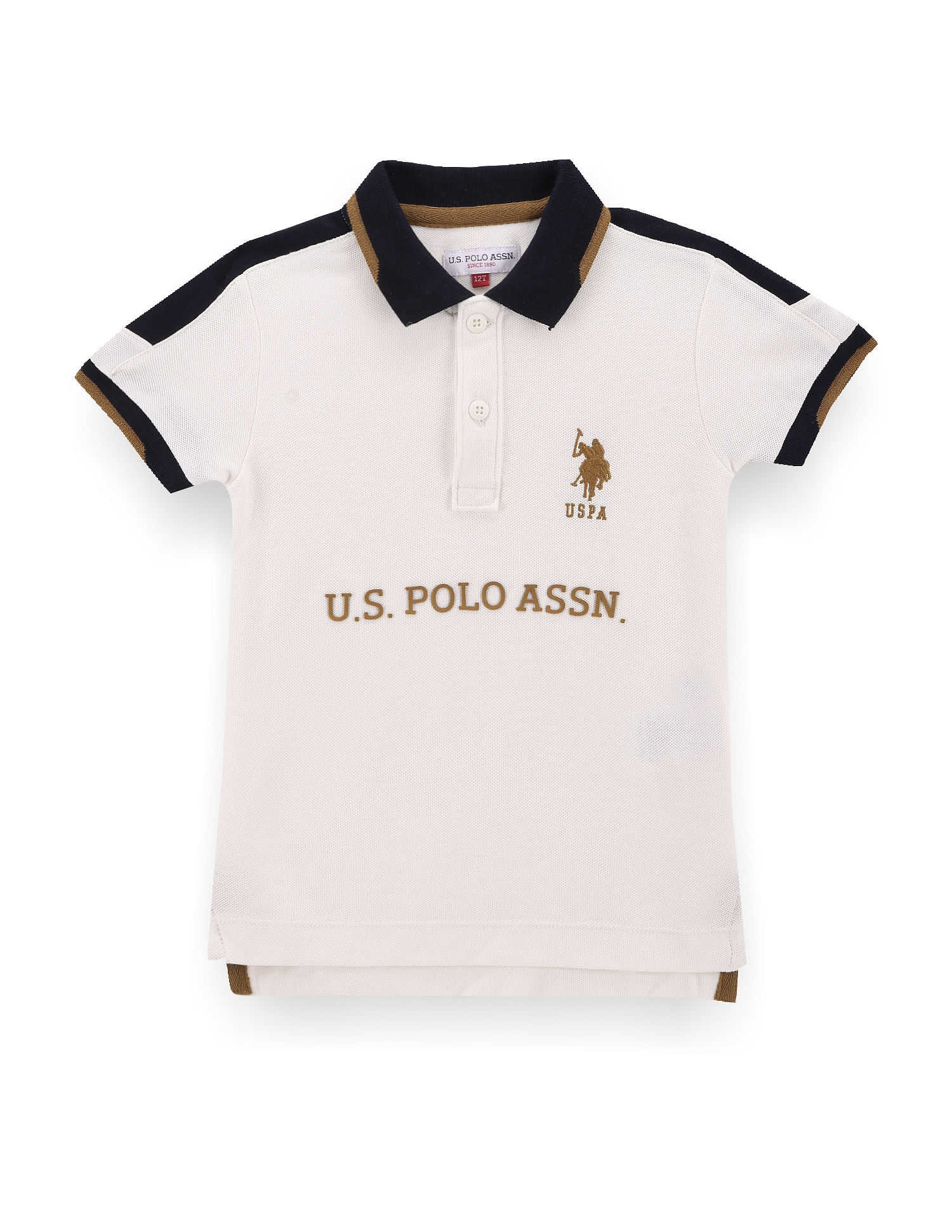 U.S. Polo Assn. Kids Boys Brand Embroidered Polo Shirt