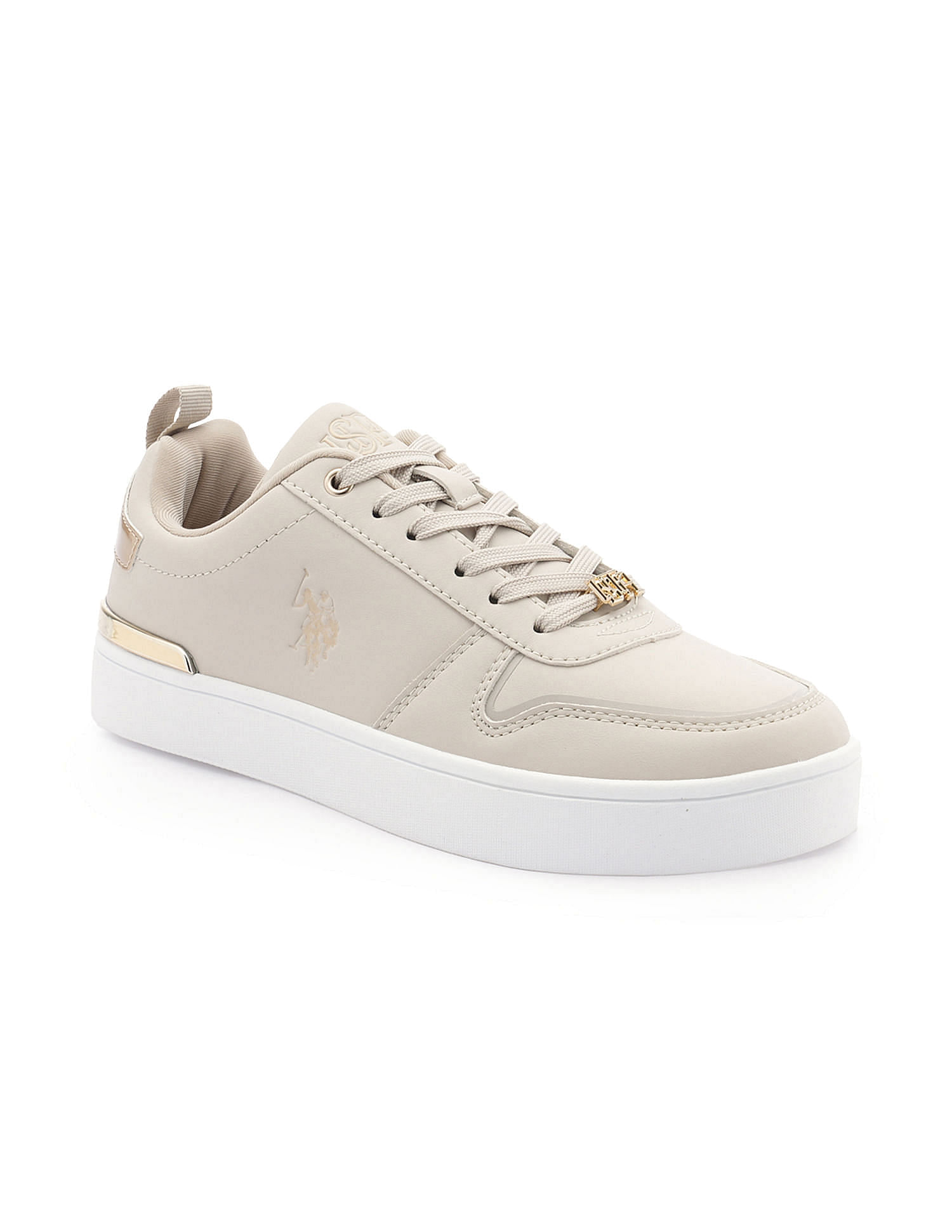 U.S. Polo Assn. Women Round Toe Logo Aya 2.0 Sneakers