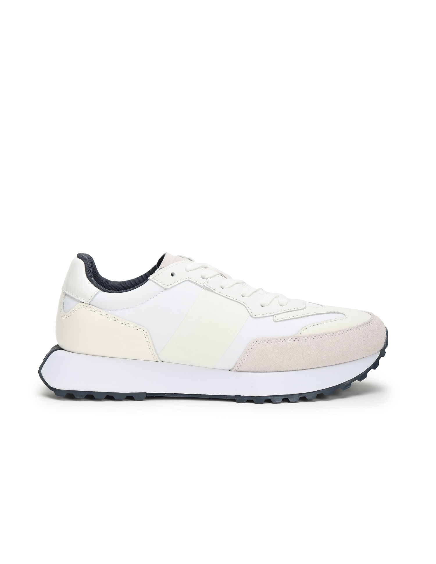 Calvin Klein Men Leather Low Top Sneakers