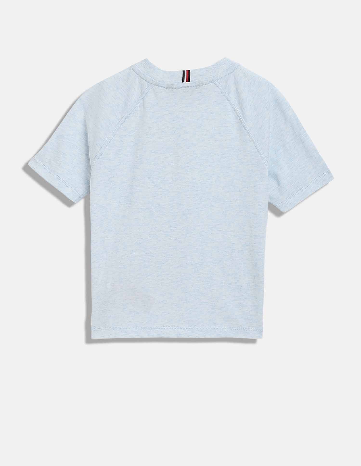 Tommy Hilfiger Kids Boys Logo Relaxed-Fit Cotton T-Shirt