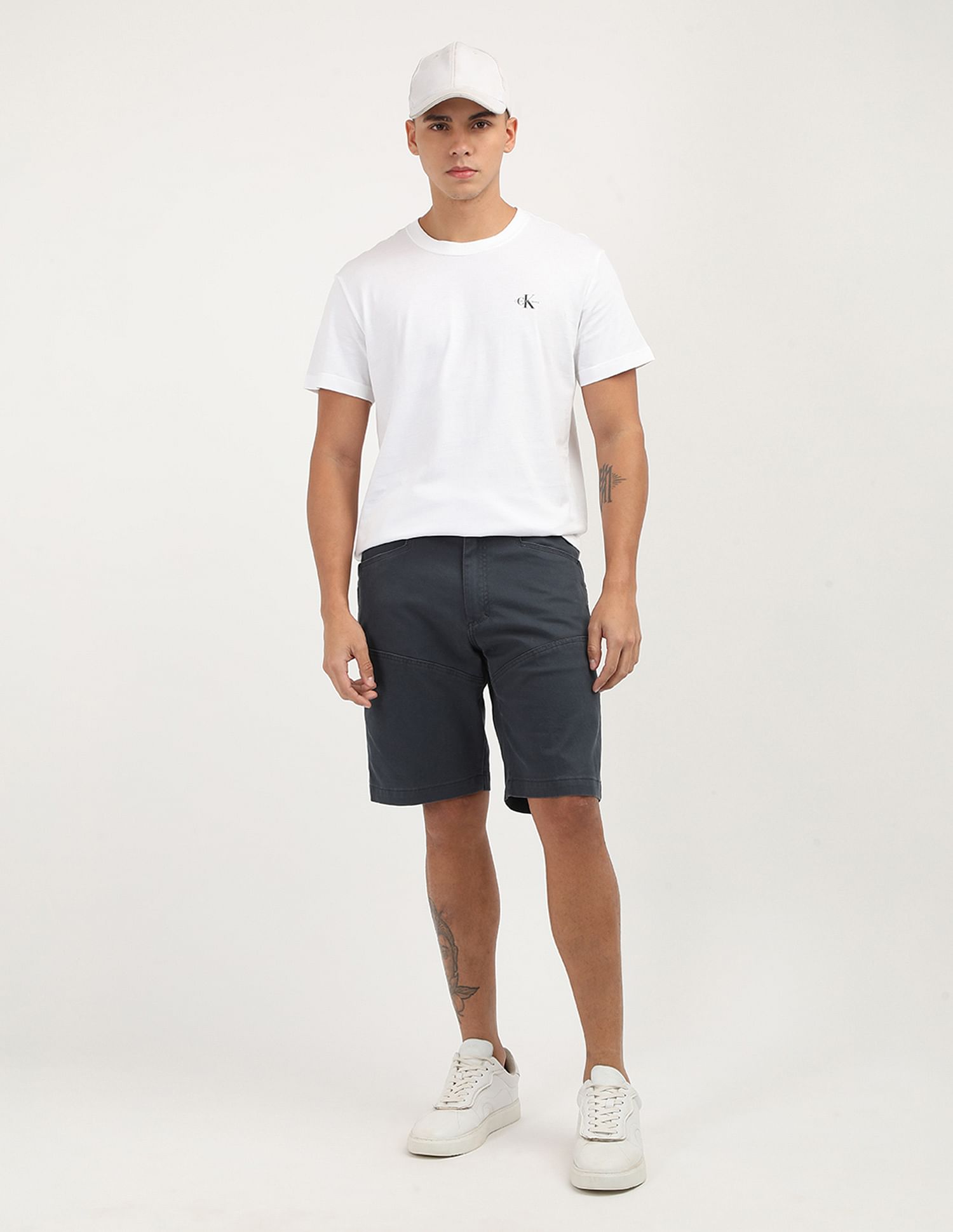 Calvin Klein Monologo Cotton T-Shirt Pack Of 2