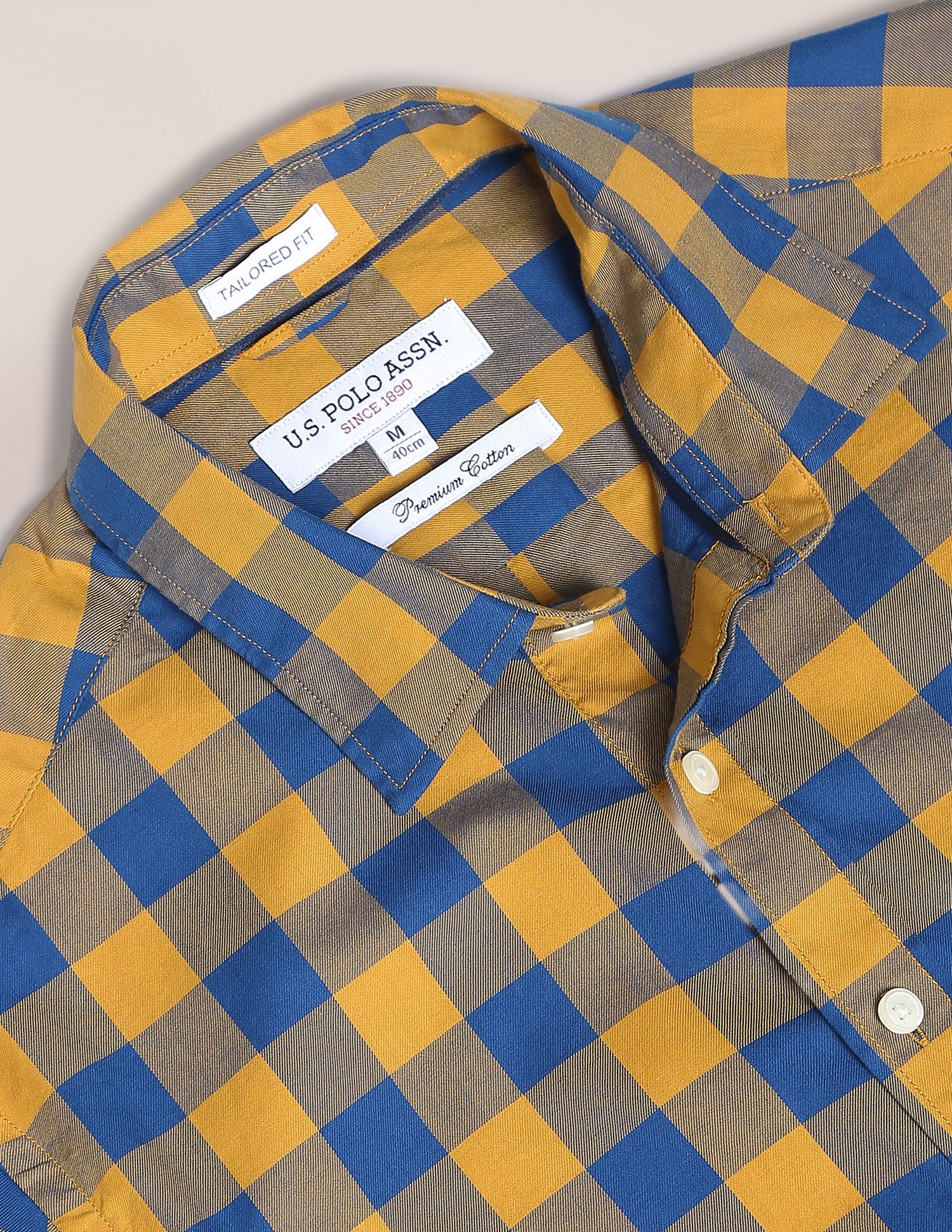 U.S. Polo Assn. Buffalo Check Twill Casual Shirt