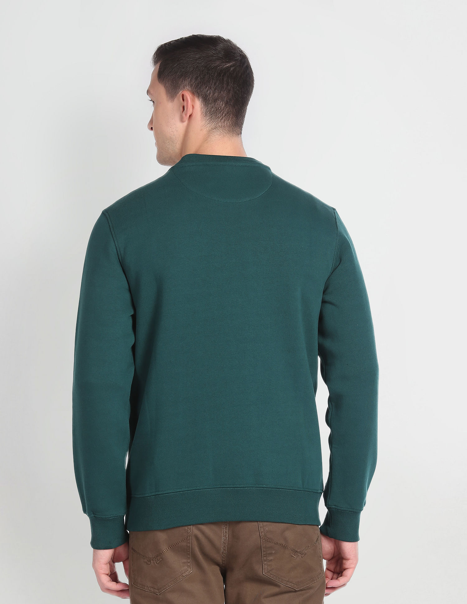 U.S. Polo Assn. Denim Co. Crew Neck Brand Print Sweatshirt
