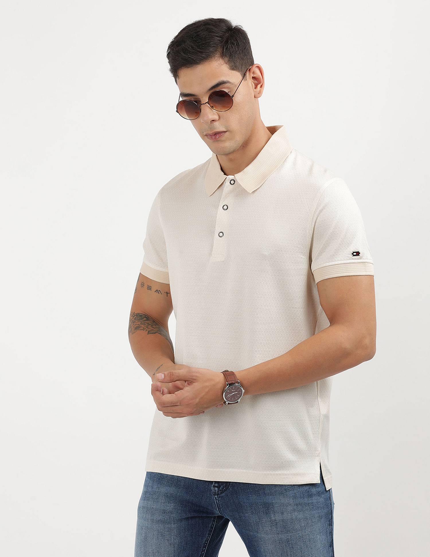 Tommy Hilfiger Geo Slim Polo Shirt