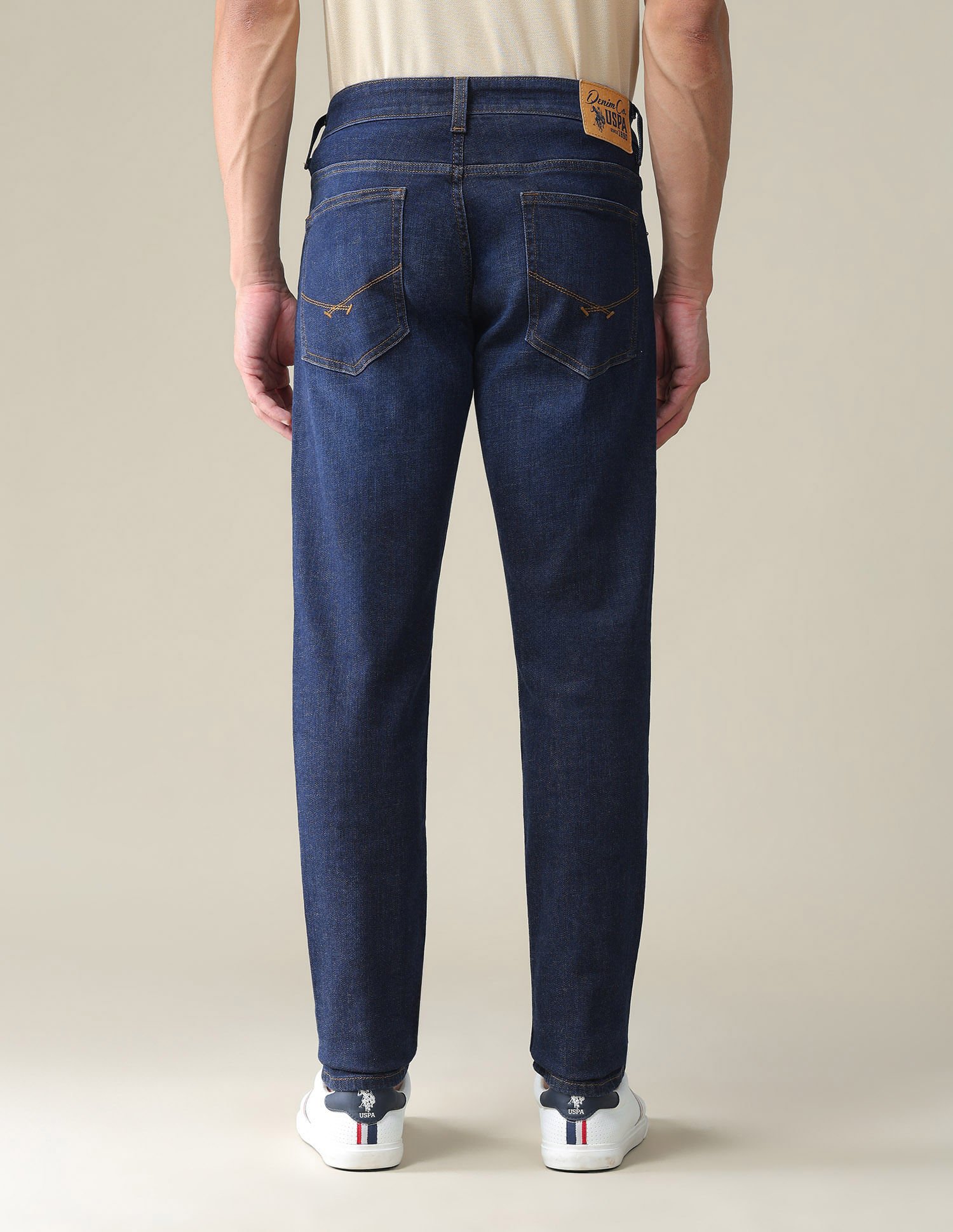 U.S. Polo Assn. Denim Co. Brandon Slim Tapered Fit Blue Jeans