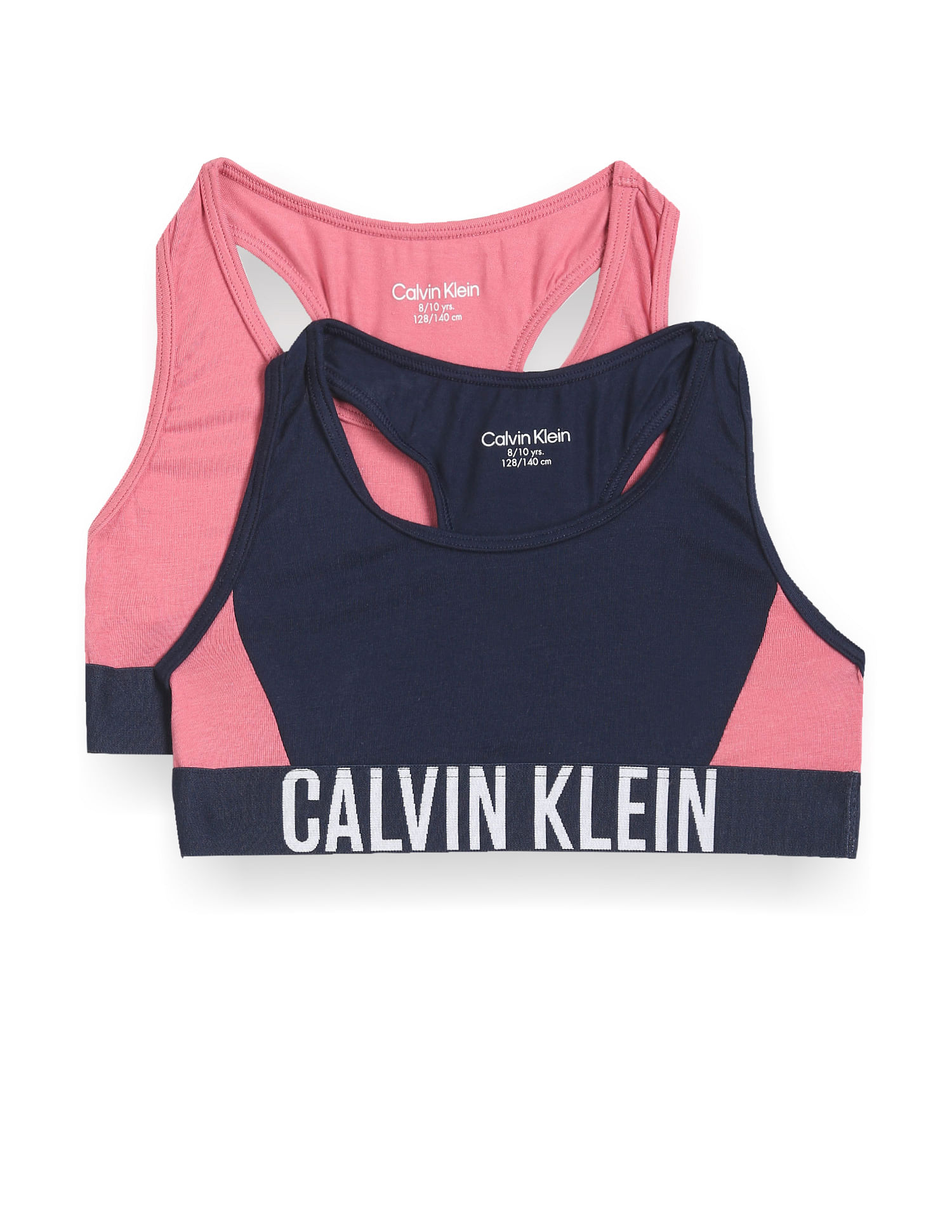 Buy Calvin Klein Underwear Girls Brand Tape Bralette - Pack Of 2 