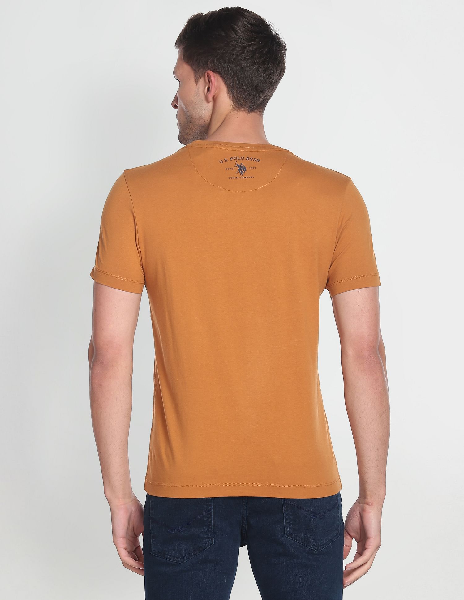 U.S. Polo Assn. Denim Co. Iconic Brand Print T-Shirt