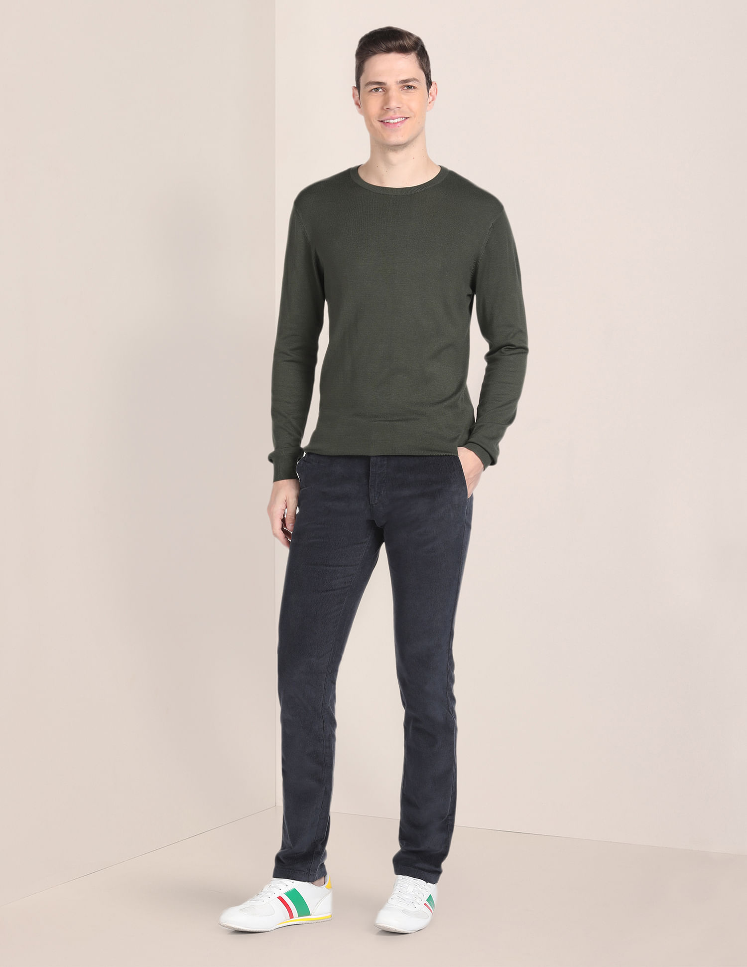 U.S. Polo Assn. Denver Slim Fit Corduroy Trousers