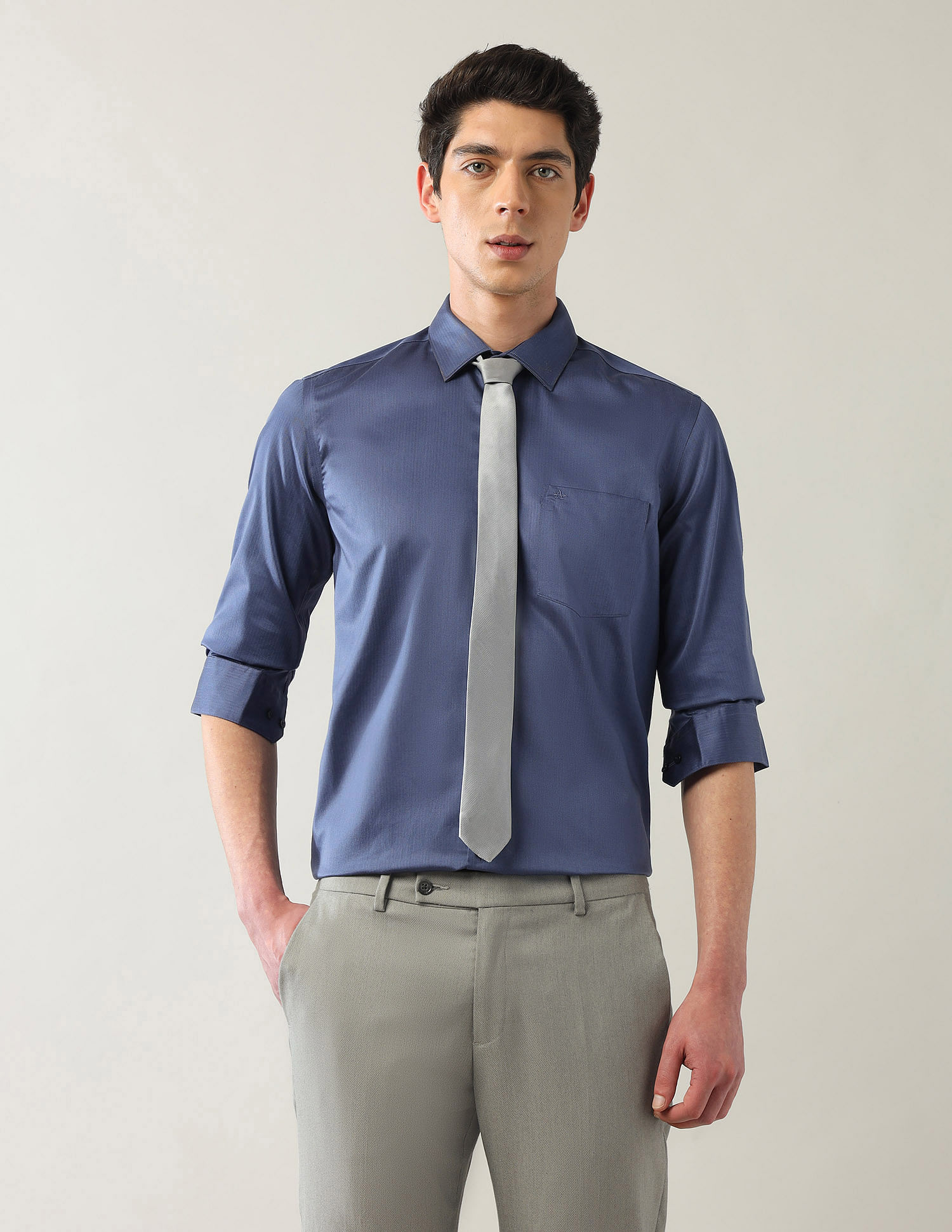Arrow Herringbone Autopress Flx Shirt