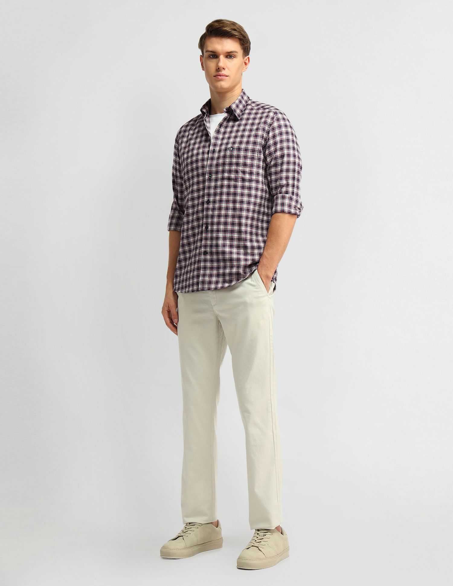 Arrow Sport Slim Fit Cotton Shirt