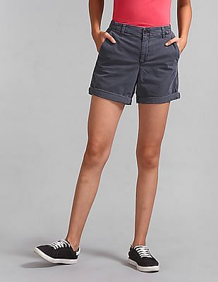 girlfriend chino shorts