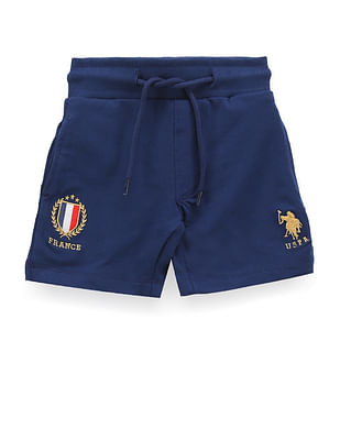 U S Polo Assn Kids Boys Solid Sweat Shorts