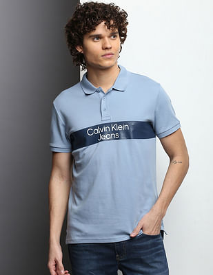 Calvin Klein Jeans Slim Fit Cotton Polo Shirt