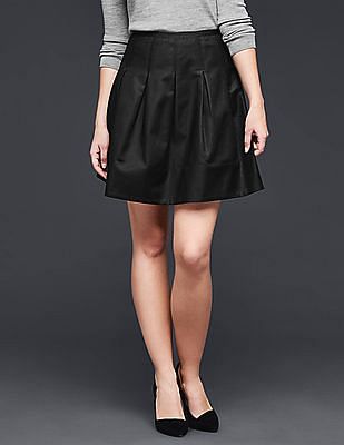 gap pleated skirt