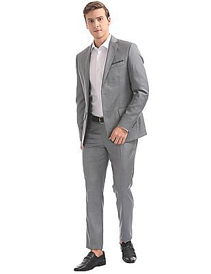 Buy Men Regular Fit Single Breasted Suit online at NNNOW.com