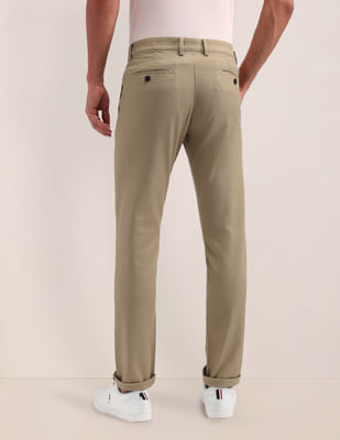 【COLOR iN ID】Denver cotton pants Buy U.S. Polo Assn. Denver Slim Fit Solid Trousers - NNNOW.com