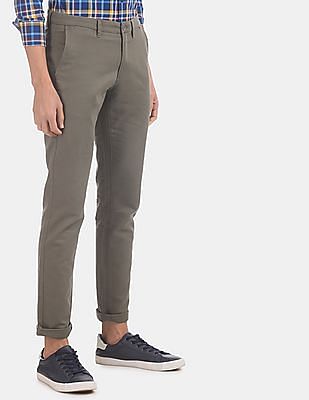 us polo cotton trousers