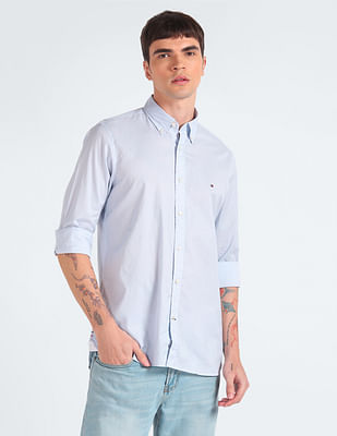 Tommy Hilfiger Flex Mini Print Slim Fit Shirt