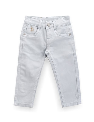 U S Polo Assn Kids Boys Clean Look Slim Fit Jeans