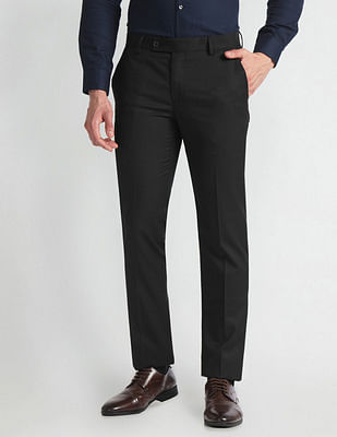 Arrow Tapered Fit Autoflex Formal Trousers