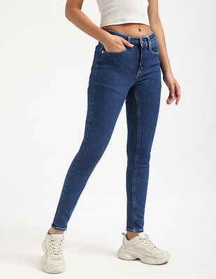 Calvin Klein Jeans Mid Rise Skinny Jeans