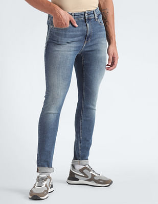 Calvin Klein Jeans Mid Rise Super Skinny Fit Jeans