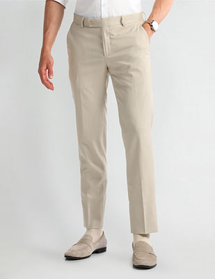 Arrow Mid Rise Tapered Fit Trousers