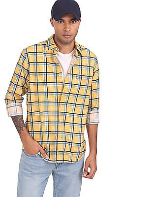 U S Polo Assn Tailored Regular Fit Check Casual Shirt