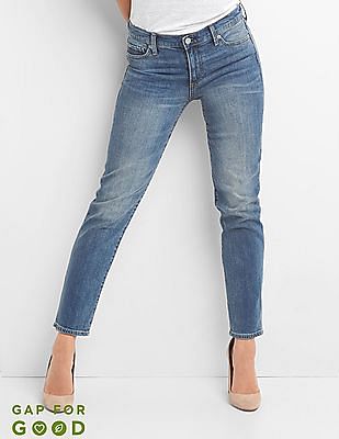 gap 1969 real straight women's jeans