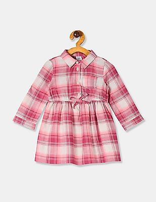 gap plaid dress toddler