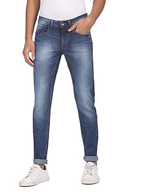 Buy Flying Machine Men Dark Blue 