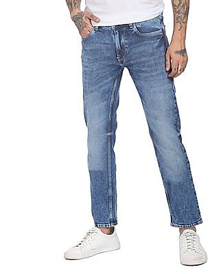 Flying Machine Michael Slim Tapered Fit Mid Rise Jeans