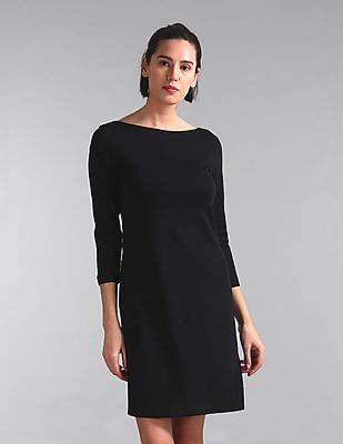 boat neck dresses