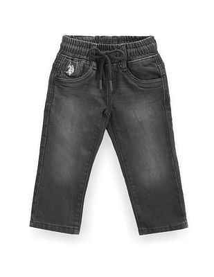 U S Polo Assn Kids Boys Mid Rise Regular Fit Jeans