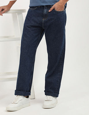 Calvin Klein Jeans Mid Rise Straight Fit Jeans