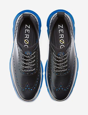 Buy Cole Haan Men Black 4.ZERØGRAND Wingtip Oxford - NNNOW.com