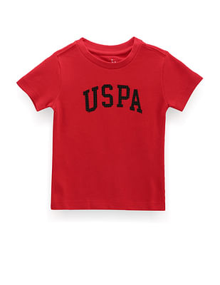 U S Polo Assn Kids Boys Pure Cotton Pique T-Shirt