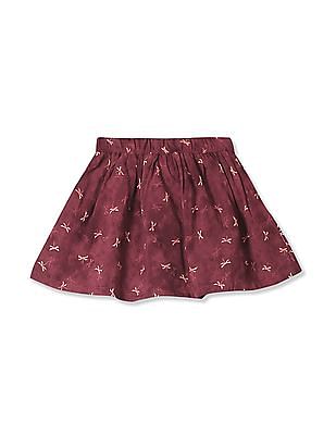 Buy Girls Girls Embroidered Front Flared Skirt online at NNNOW.com