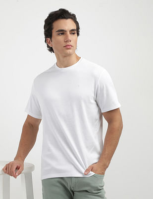 Calvin Klein Jeans Stretch Fine Ribbed T-Shirt