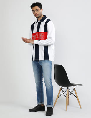 BELVET Striped Rugby Shirt 即完品 BELVET Striped Rugby Shirt 完売品 即発送可❗️ - メルカリ