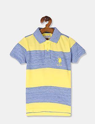 polo blue and yellow