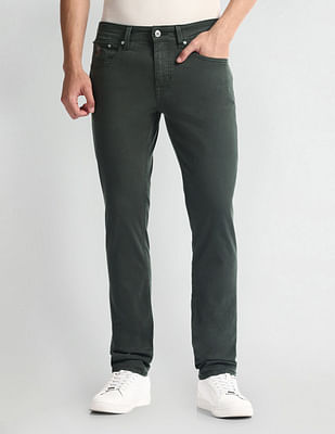 U S Polo Assn Denim Co Clean Look Green Jeans