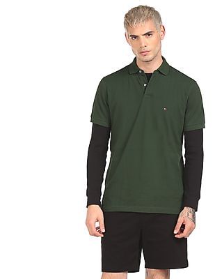 tommy hilfiger polo shirts long sleeve