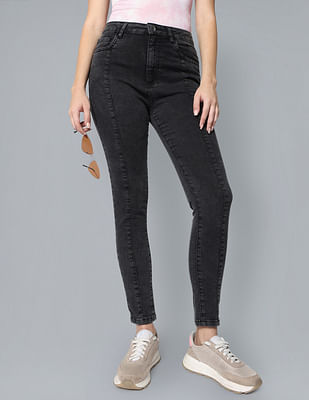 Flying Machine Women Veronica Skinny Fit Panelled Jeans