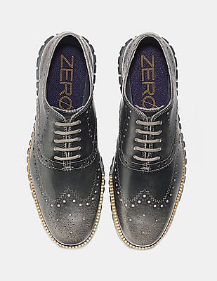 美品】 Cole haan エンボスエナメル ZEROGRAND 7 1/2 Buy Cole
