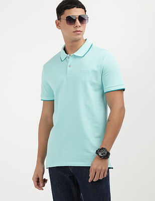 Calvin Klein Jeans Regular Fit Solid Polo Shirt